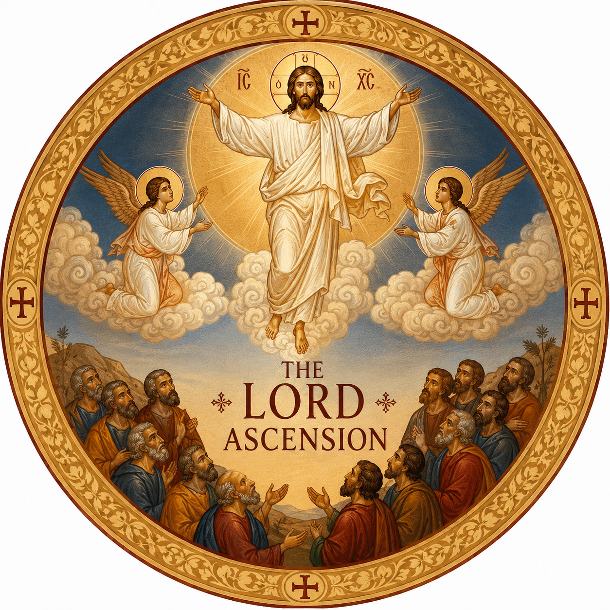 Icon of the Ascension of Christ